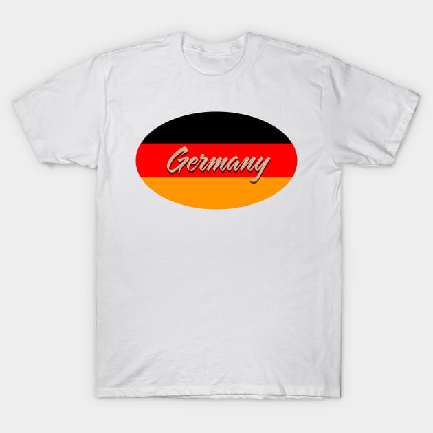 Germany T-Shirt by PandLCreations